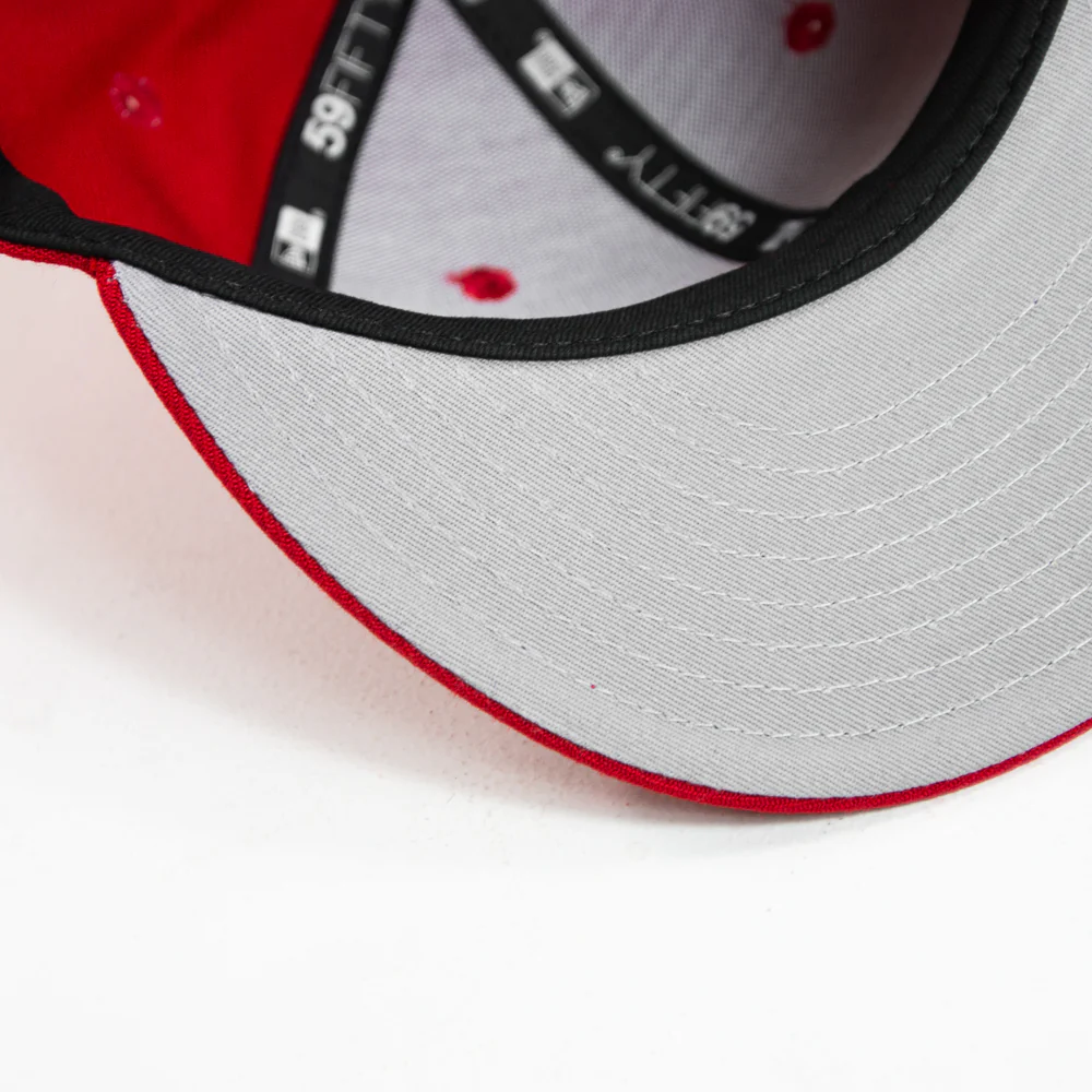 Cincinnati Reds KGJ The Kid Fitted Cap (Scarlet) - Image 4